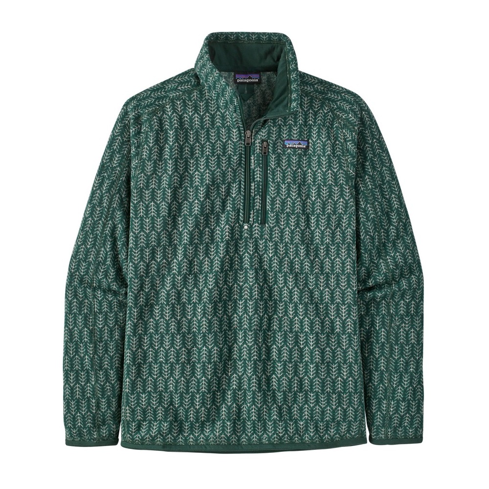 Patagonia Men's Better Sweater® 1/4-Zip - Pine Knit Northern Green
